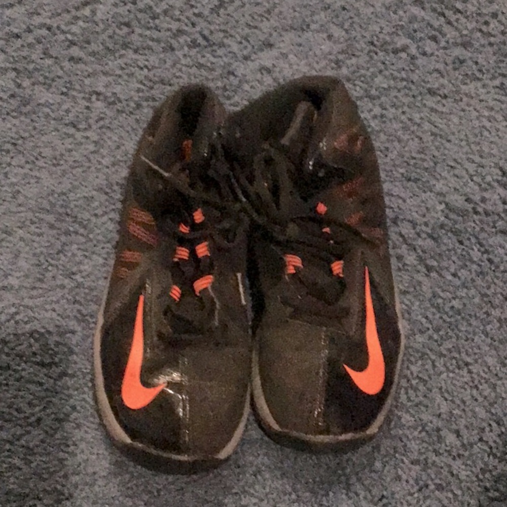 Nike Air Max black and orange